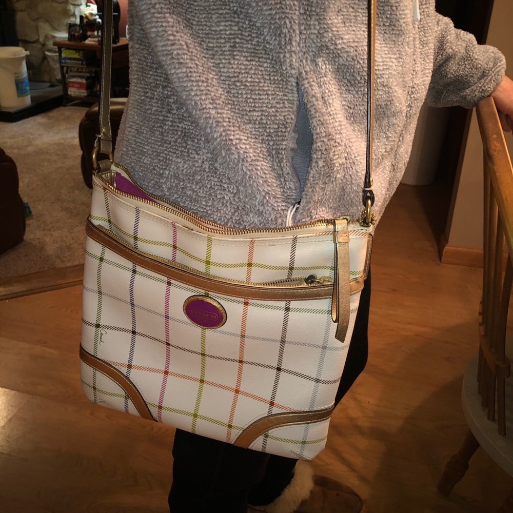 Coach cross body bag